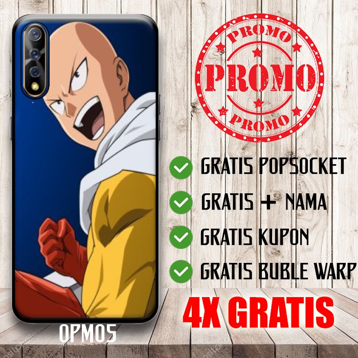 HARD CASE SOFT CASE ONE PUNCH MAN CUSTOM CASE GROSIR MURAH CASING HANDPHONE MURAH GROSIR ANIME