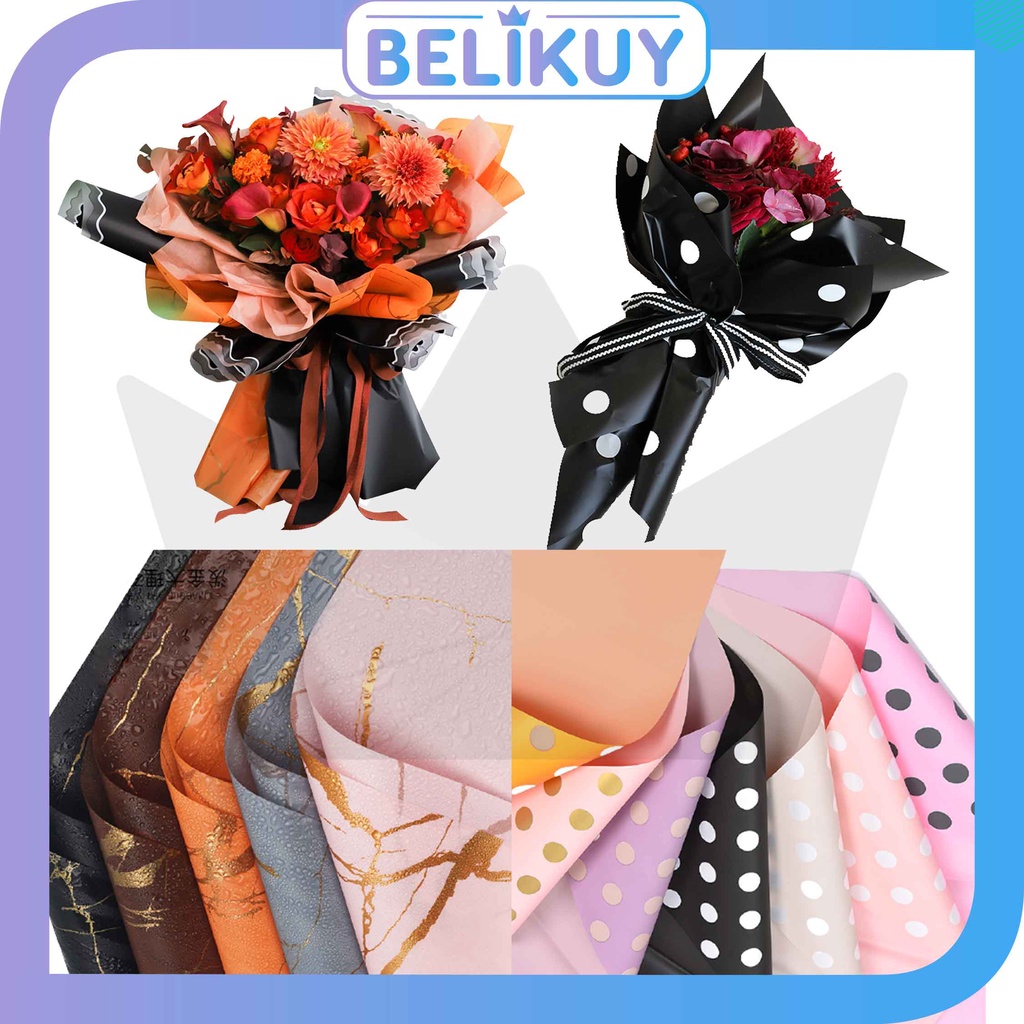 

Belikuy COD Flower Wrapping Paper Kertas Buket Bunga Florist Tissue /Marble Florist Ecer Serat Pembungkus Bunga KB04 / KB11 / KB20
