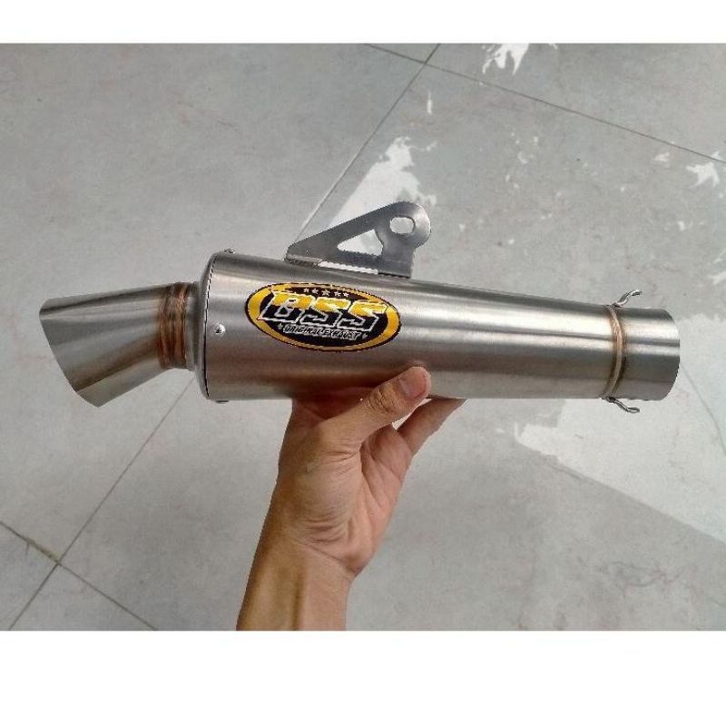 selincer knlpot BSS corong segi enam