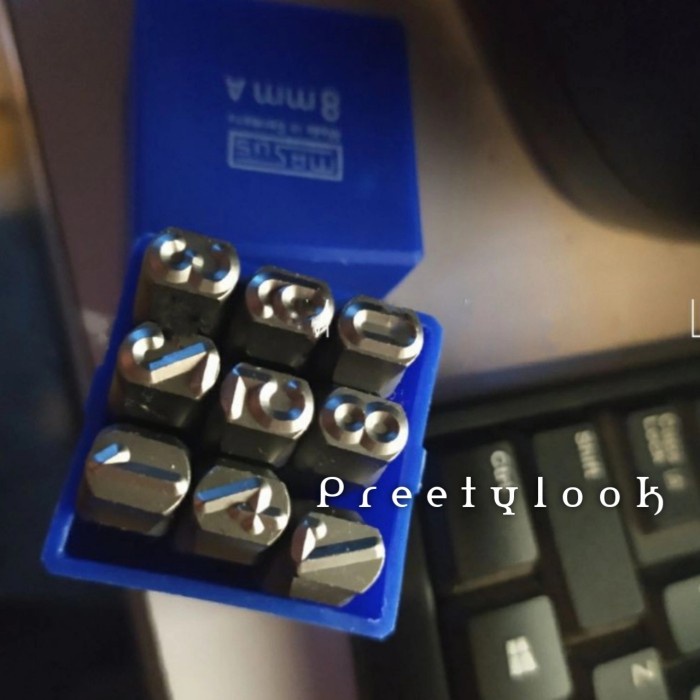 

Terkini Angka Ketok 8 mm Stamp Punch Figure 0-9 MASUS Made In Germany