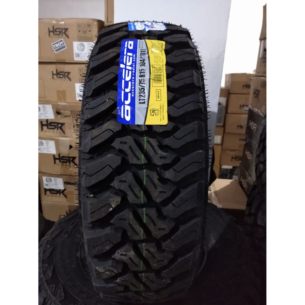 ban mobil offroad ring 15 ACCELERA MT-01 235 75 R15 bukan maxxis