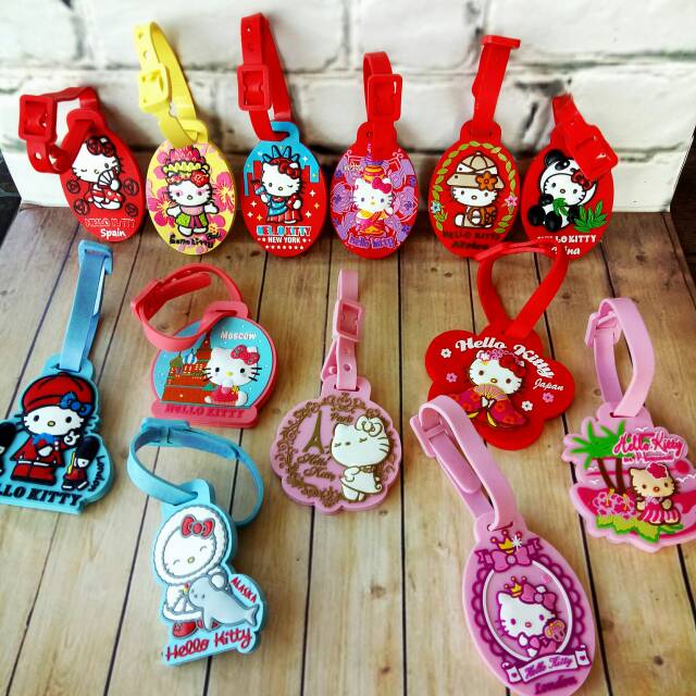 Tag Koper Luggage Hello Kitty Arround The World Sanrio