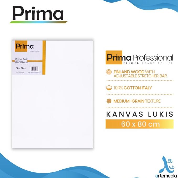 

Kanvas Lukis Prima Professional 60x80cm Cotton Canvas