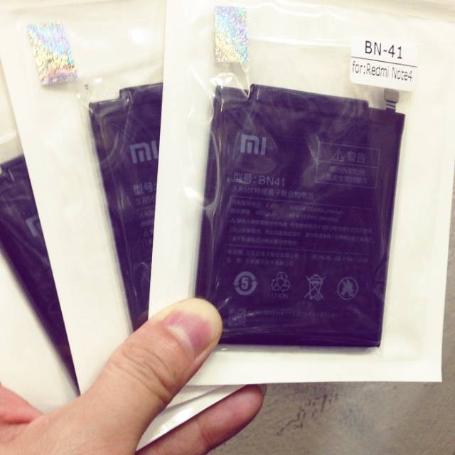 Baterai Xiaomi Redmi Note 4/4x Original
