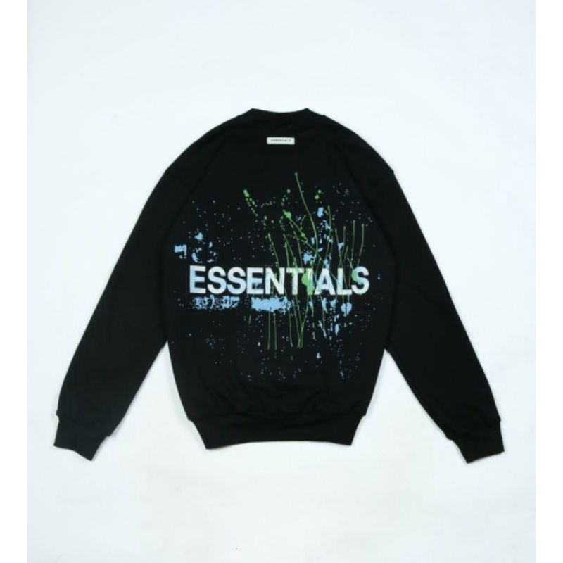 CREWNECK ESSENTIALS BLACK BESTSELLER | OUTERWARE | SWEATER