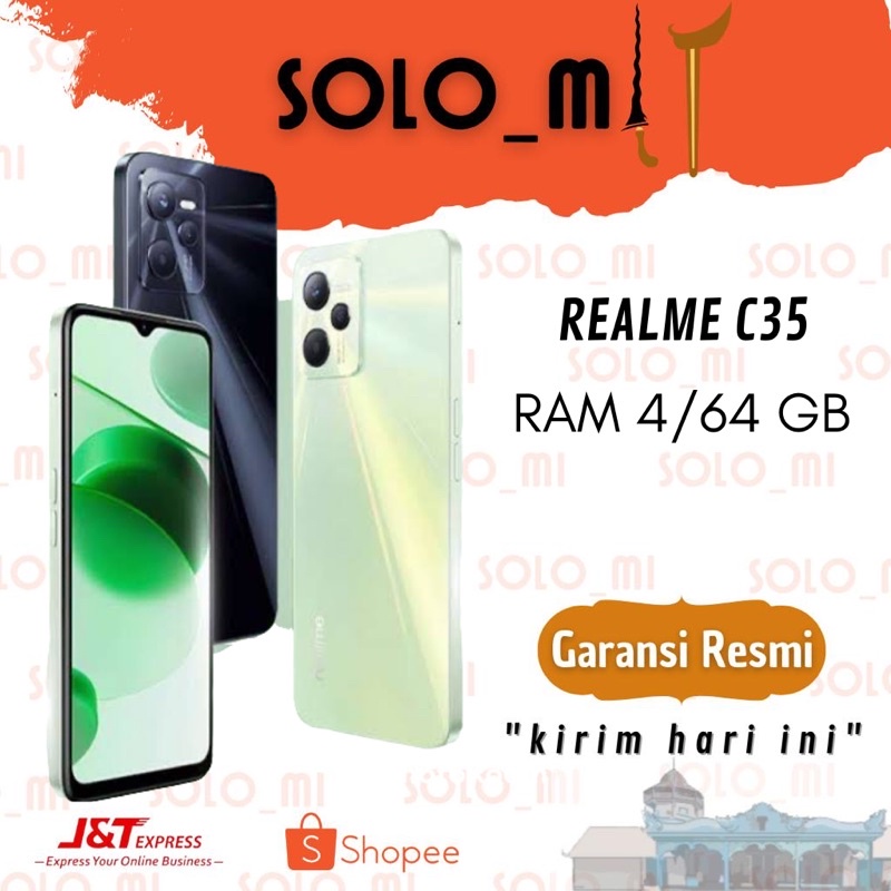 Realme C35 4/64 Resmi