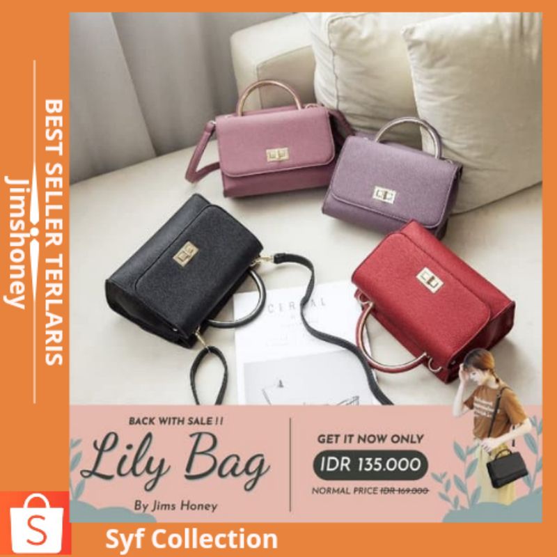 (ORI) JIMSHONEY JH LILY BAG TAS SELEMPANG JIMSHONEY LILY BAG ORIGINAL