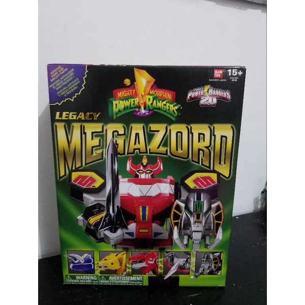 Mighty Morphin Power Rangers DX Legacy Dino Megazord Zyuranger MMPR daizyujin zord
