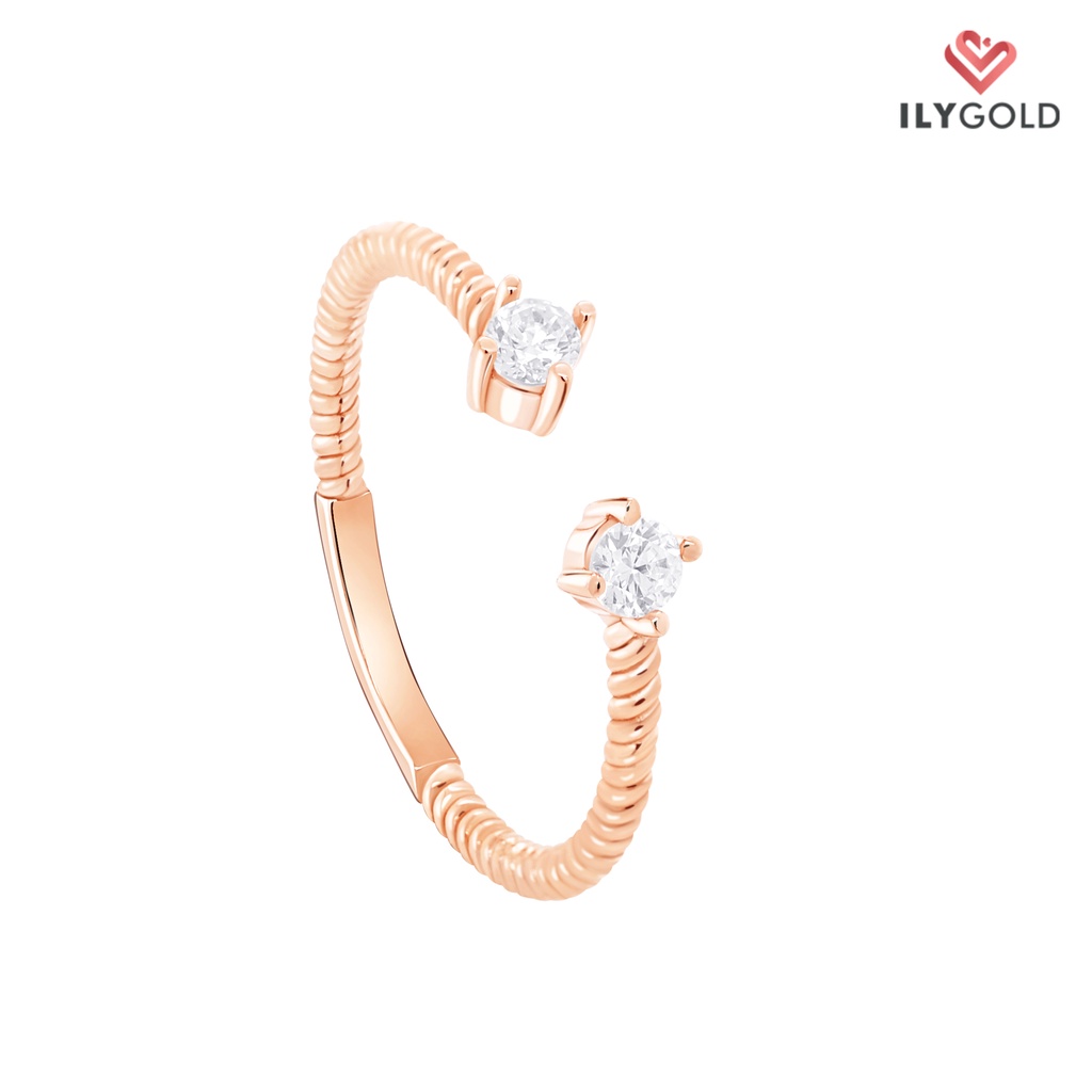 Open Stack Ring Ladies Ring ILY GOLD Love Spells Collection