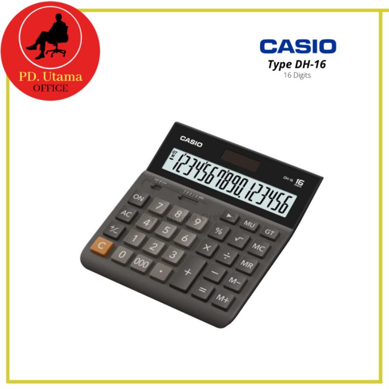 

KALKULATOR CASIO DH 16 PROMO MENARIK HARGA MURAH