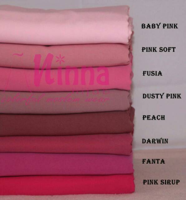Contoh Warna Dusty Pink