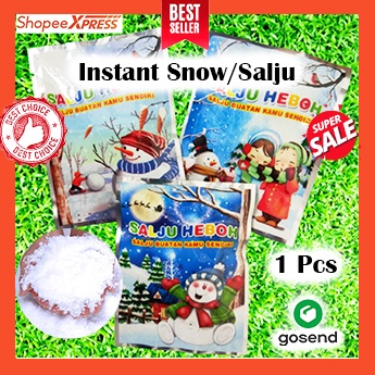 Instant Snow 5gr / Bubuk Salju/ Fake Snow/ Salju Buatan/ Insta Snow/ Salju Instant