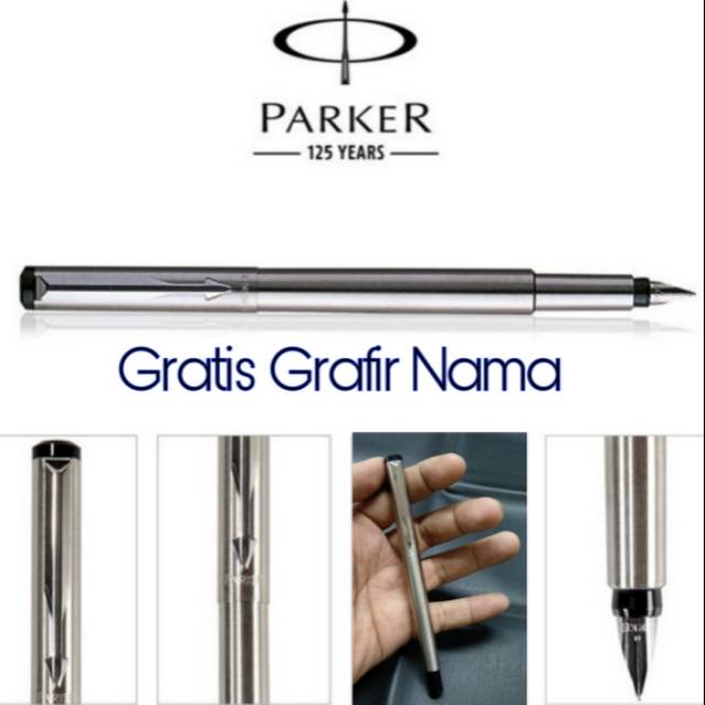 

Sign pen fountain parker vector gratis grafir nama