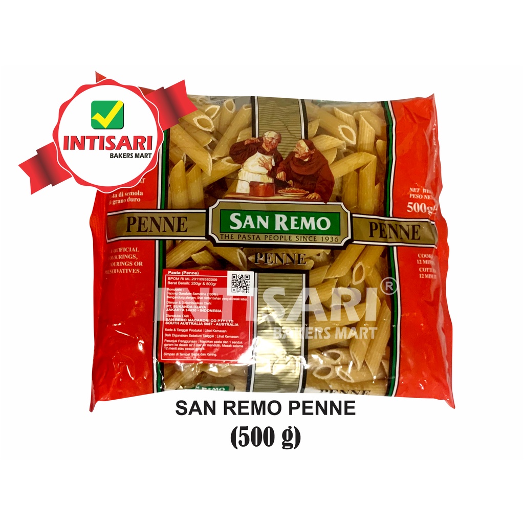 

SAN REMO PENNE 500 G