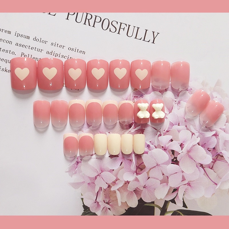 Kuku Palsu 【A29，lem sticker】Nikah Wedding False Nailart Pengantin Tangan