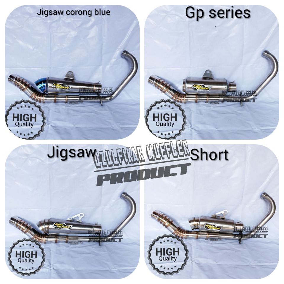 knalpot jigsaw fantera pantera fanterra cb gl mp tiger vixion fu cbr dll