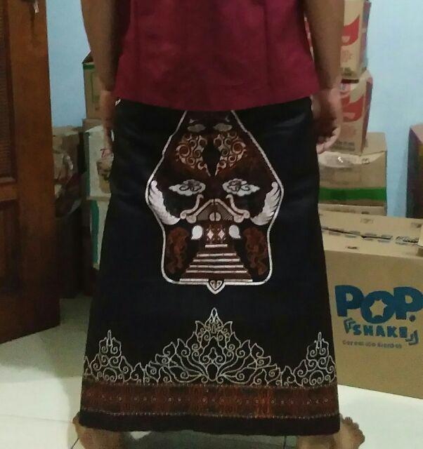 Kemeja Batik Lengan Pendek 021 Risna Batik Hrb026 Hem Batik Murah Seno Sogan Bakung Padi Manggar