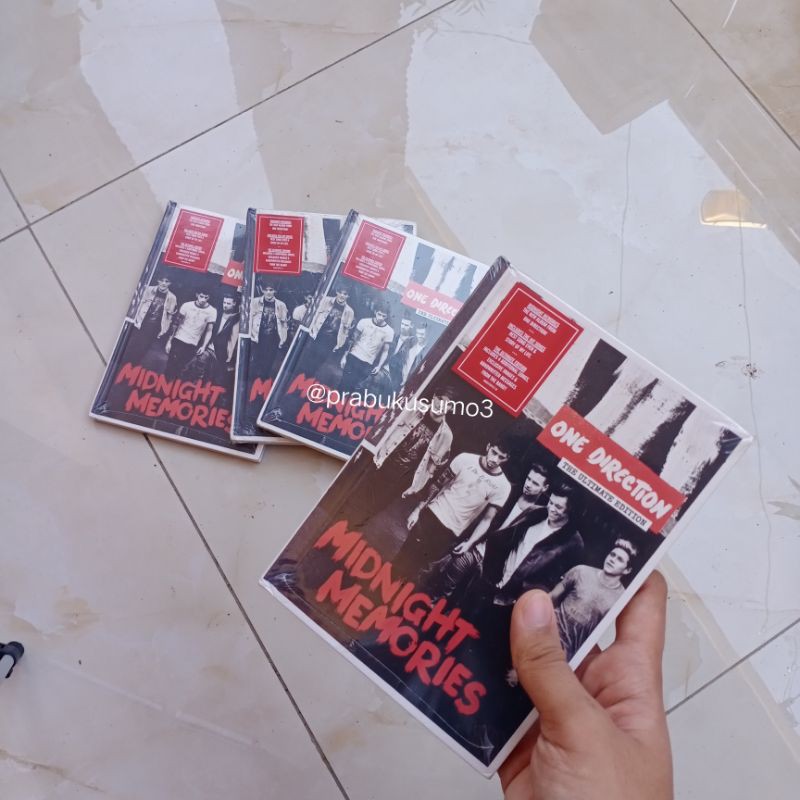 Cd one direction midnight memories ultimate edition (import,segel).