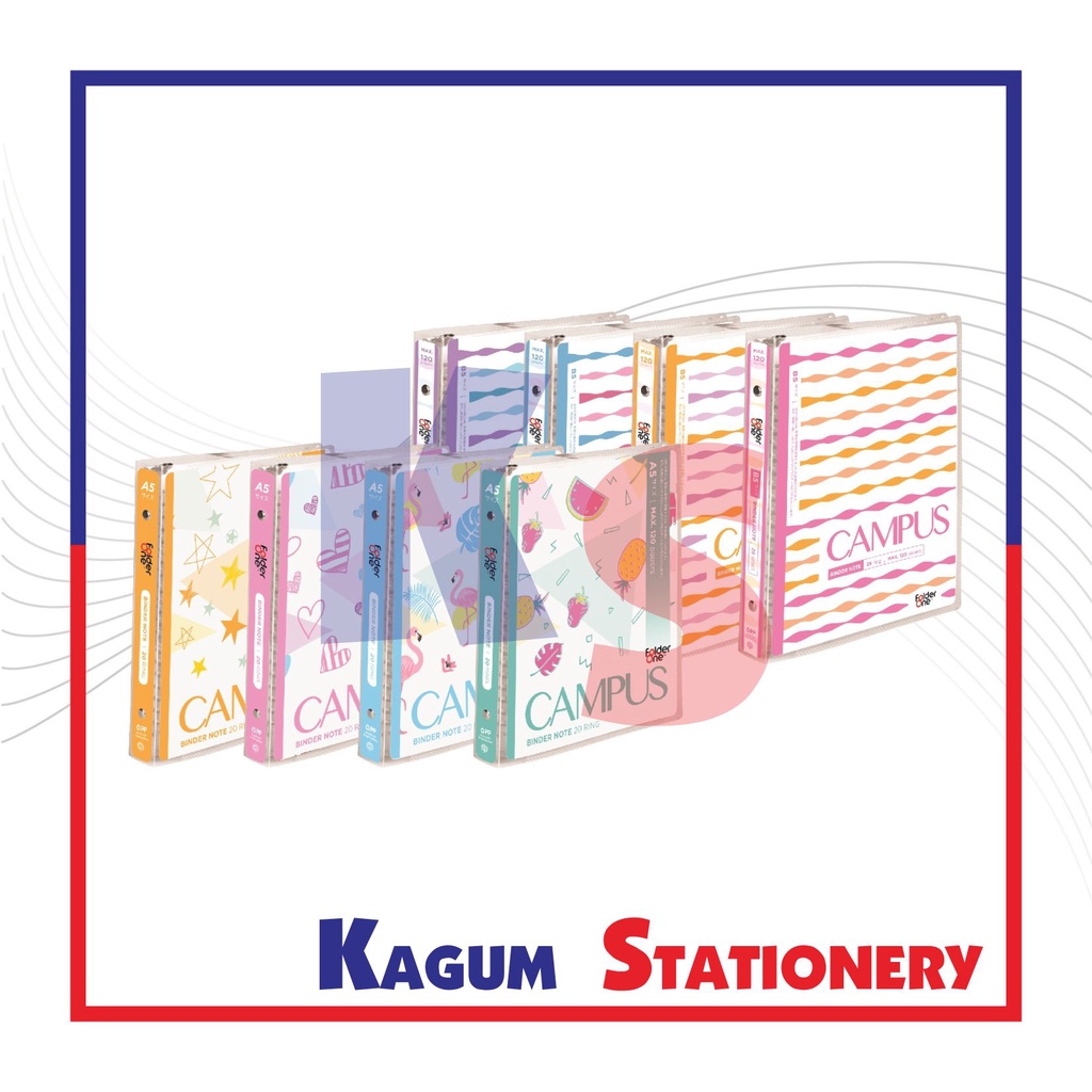 

FOLDER ONE MULTI RING BINDER / BINDER CAMPUS / BINDER KAMPUS B5 BNO100B