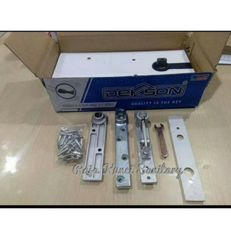 Floor Hinge DEKSON FH 211 SSS/Engsel Tanam Pintu Kayu/Kaca