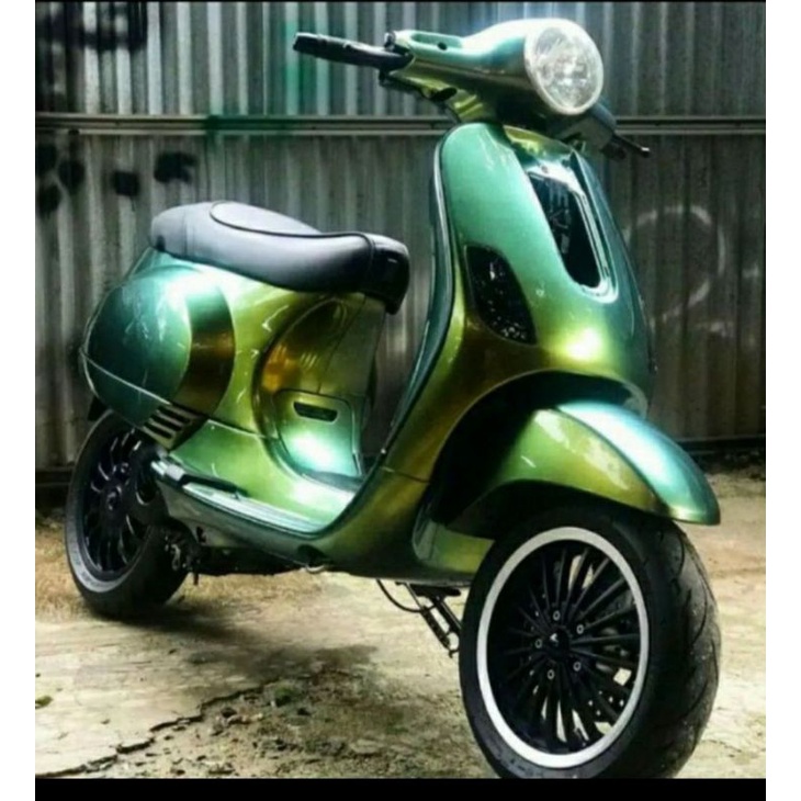 Blue Green Gold 100ml Cat bunglon 3 warna