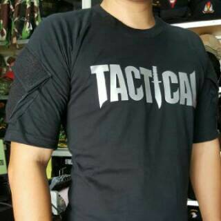 kaos tactical lengan pendek