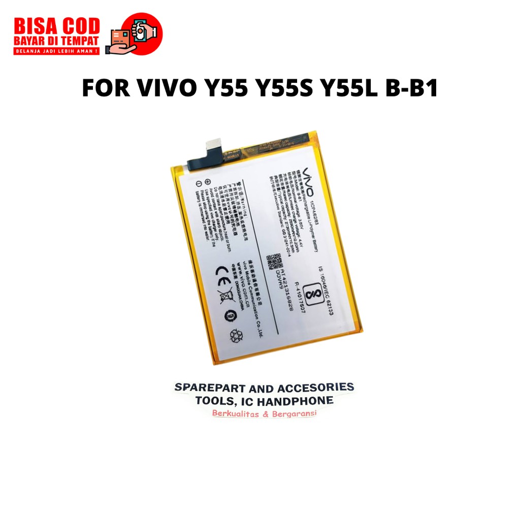 Baterai Batre Vivo Y55 Y55S Y55L Kualitas Original