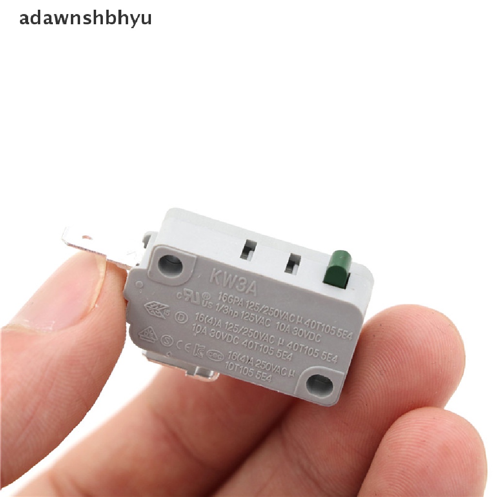 Adawnshbhyu KW3A 16A 125V /250V Microwave Oven Door Micro Switch Biasanya Tutup