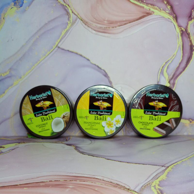 [ Termurah ] Herborist Lulur Tradisional Bali Frangipani 100gr - Herborist Lulur Tradisional Bali Co
