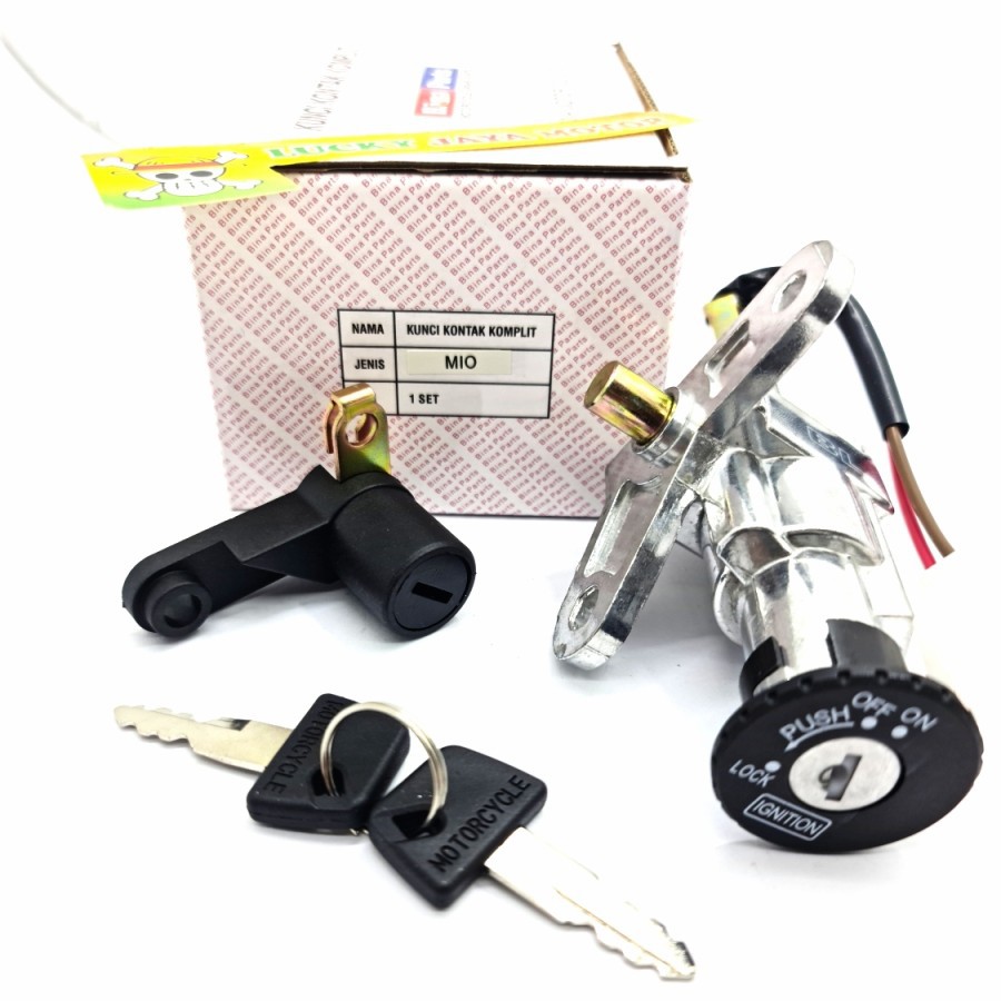 KUNCI KONTAK KEY SET MIO LAMA SPORTY SMILE GARNIS 2006 2007 2008 2009-3