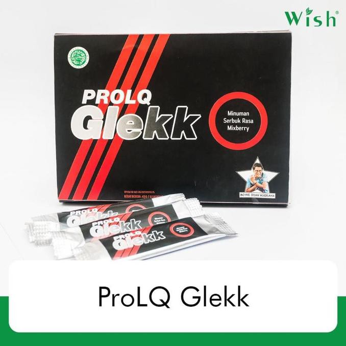 PROLQ GLEKK - MINUMAN PENAMBAH STAMINA PRIA DEWASA