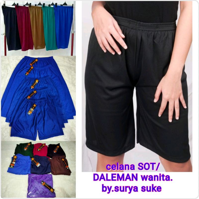 CELANA SOT// CELANA DALEMAN 3TH-DEWASA JUMBO BY.SURYA //CELANA HAWAI //KOLOR MURAH