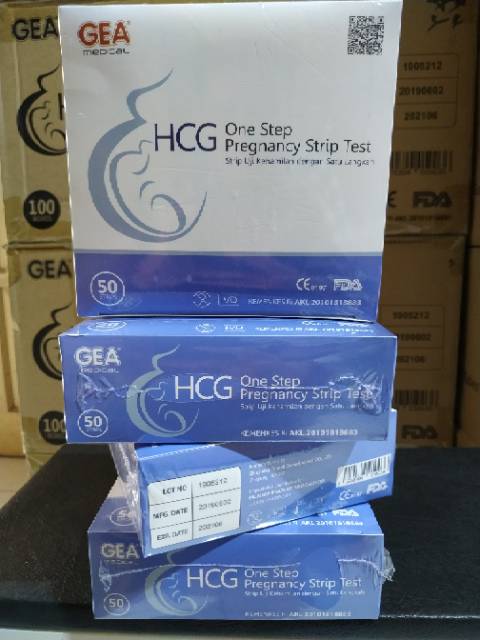 Hcg Strip Gea / Hcg Gea / Tes Kehamilan / Tespek / Hcg / Gea / Alat tes kehamilan / Hcg Strip