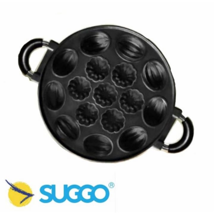 [COD] CAKE PAN SUGGO 16 LUBANG - CETAKAN KUE CUBIT