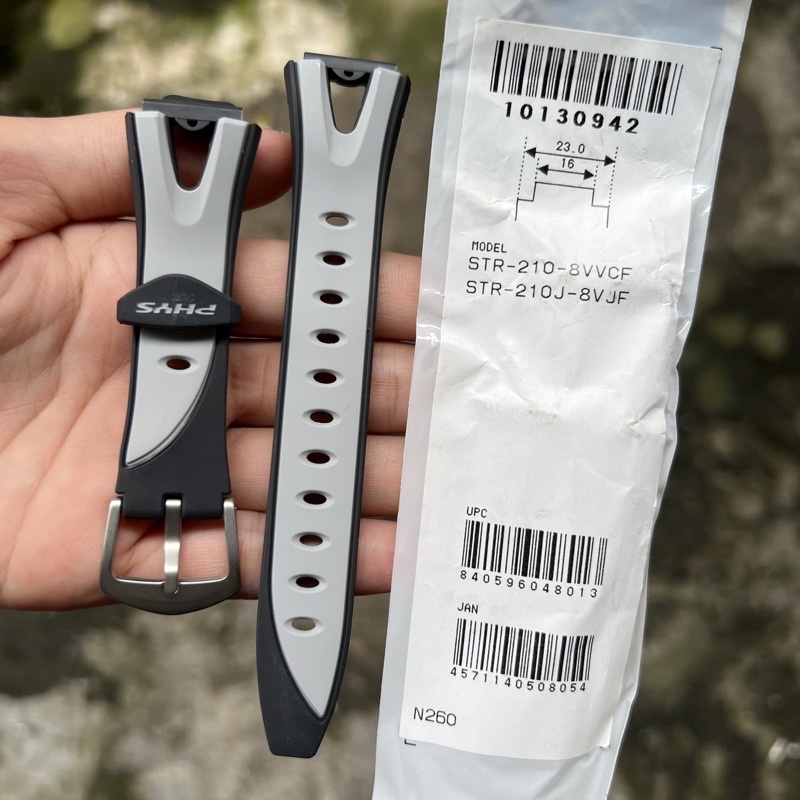 Strap tali jam tangan casio original STR-210 STR-210J band STR 210 STR 210J