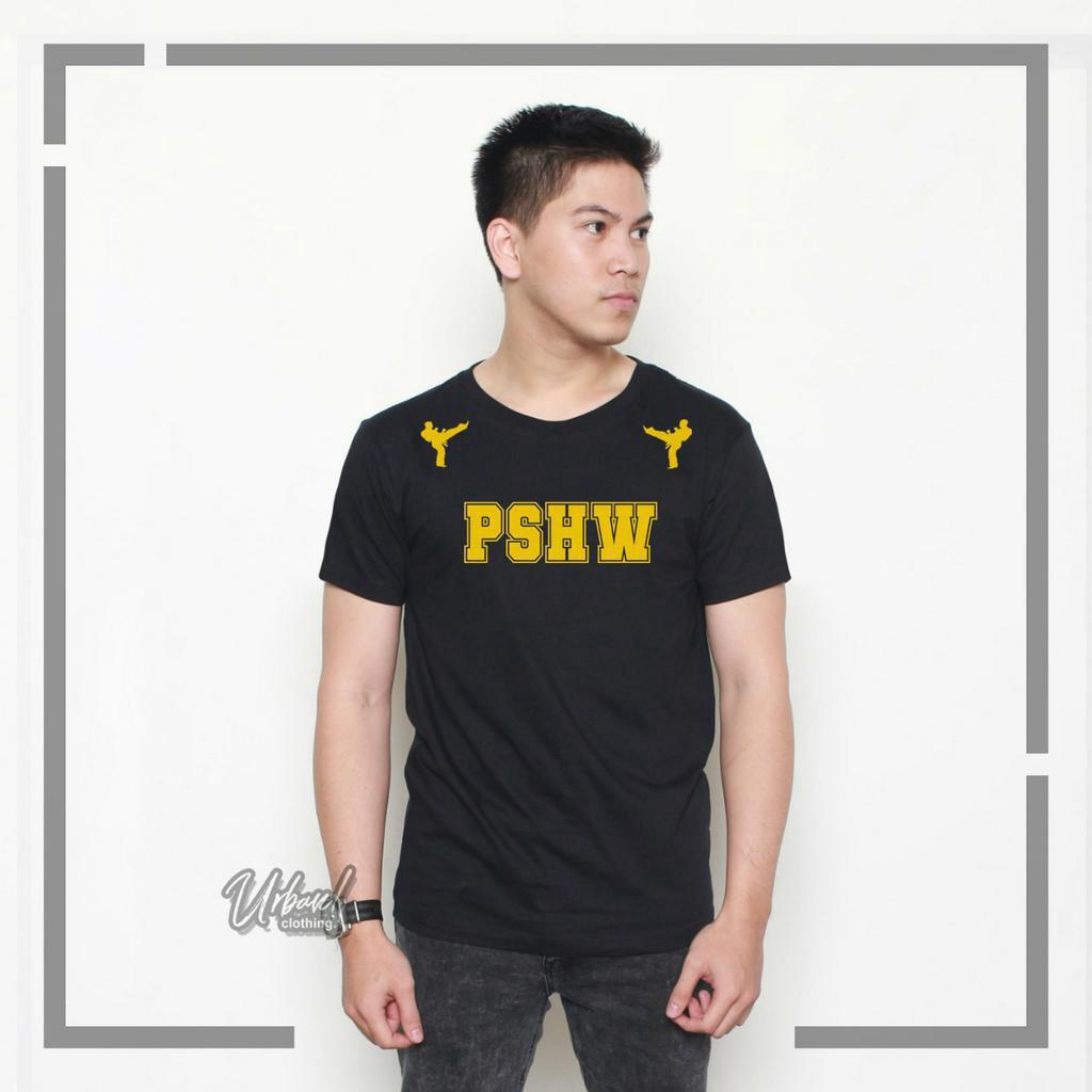 Urban - Kaos PSHW Pencak Silat Bisa COD Bayar Ditempat | Baju kata Terbaru 2023 | Kaos Logo Gambar S