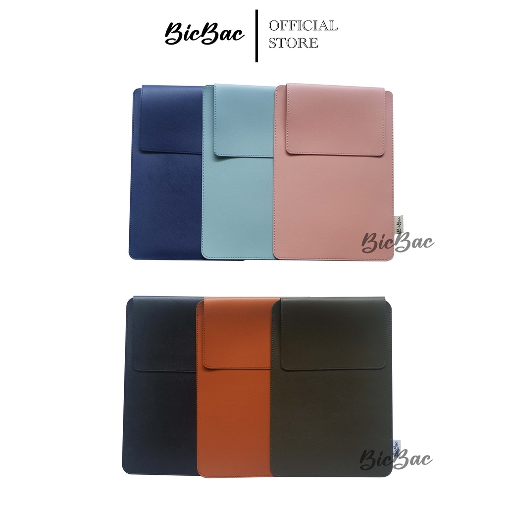 BICBAC TAS LAPTOP UNIVERSAL BENTUK POUCH LEATHER BAGS SLEEVE CASE LAPTOP ASUS MACBOOK LENOVO ACER HP