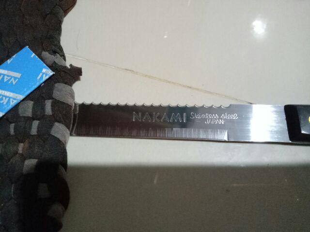 Pisau Roti - Kue Tart 2 Sisi Stainless Japan (00270.00027)