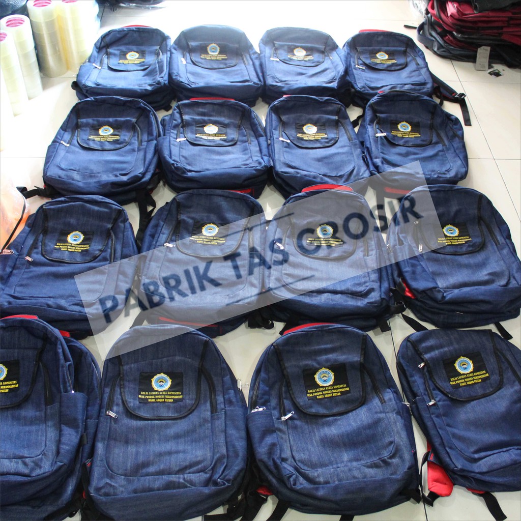 JUAL TAS SEMINAR PROMOSI RANSEL PELATIHAN BLK PONDOK PESANTREN MODERN MUHAMMADIYAH BACKPACK DISTRO