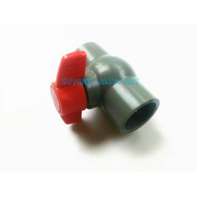 Stop Kran / Ball Valve PVC 1/2 / Stop Kran Plastik