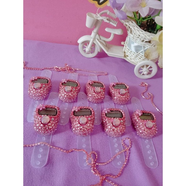 Tasbih digital swarovski cantik termurah