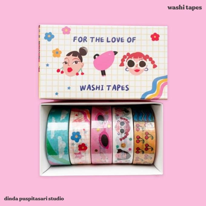 

[ varostore90 ] For The Love of Washi Tapes 04 x IWEARUP