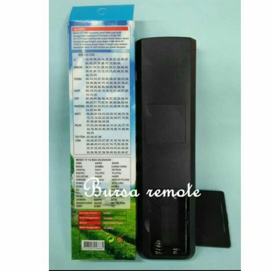 Remot / REMOTE  MULTI UNIVERSAL TV Tabung LCD LED CHUNGHE RM 116 - 106 / ecer dan grosir