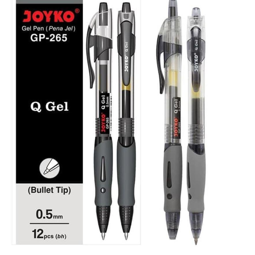 

Paling Bagus|SQ11|Pulpen Joyko Gel Cetek Q Gel G P-265 (1pak -12pcs)