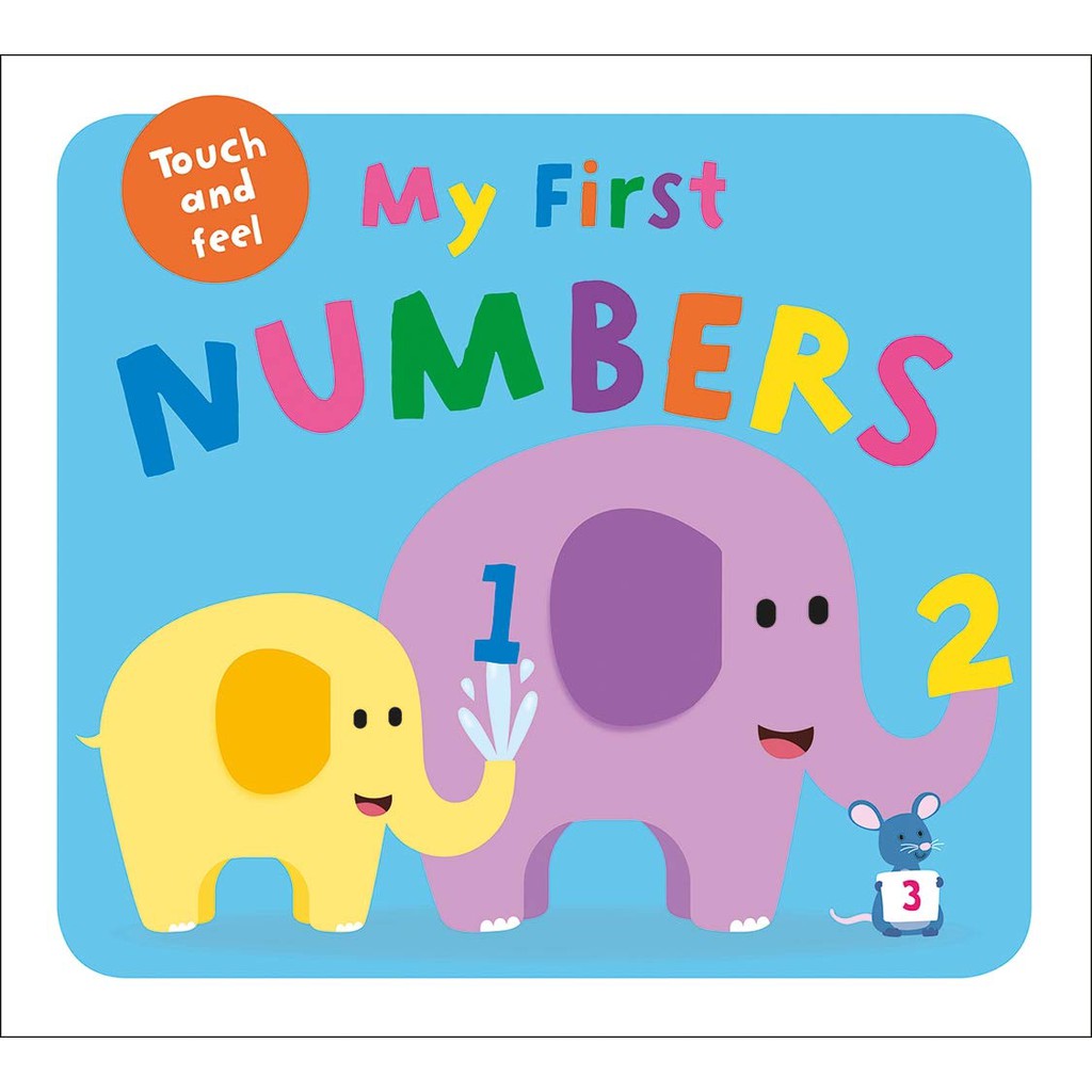 My First Numbers Touch and Feel Board book by Roger Priddy