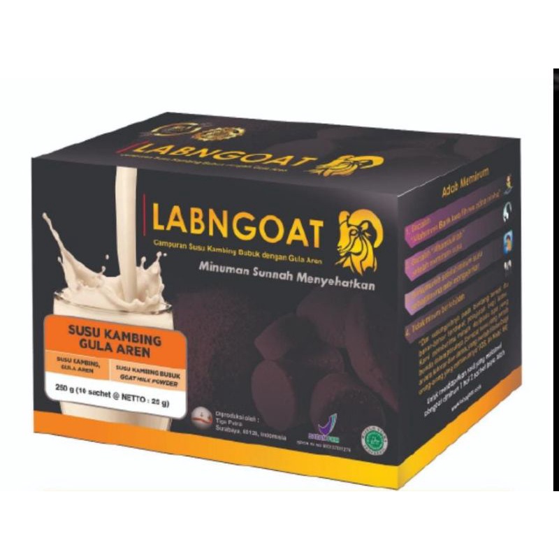 

Susu kambing etawa gula aren LABN GOAT super nikmat dari supergoat