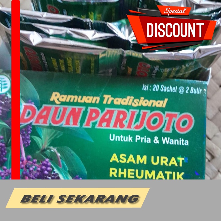 Herbal Daun Parijoto Obat Asam Urat Ampuh Herbal Peluruh Kristal Asam Urat Disertai Nyeri Sendi dan 
