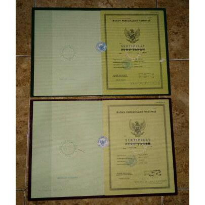 PROMO Map Sertifikat Tanah Rumah   Standar Map Sertifikat BPN   By  TOC68 akhr tahun 40%sale