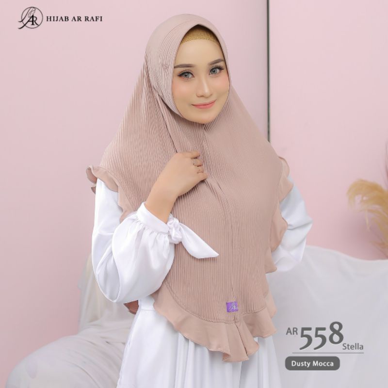 Jual Hijab Arrafi Ar 558 Indonesia Shopee Indonesia