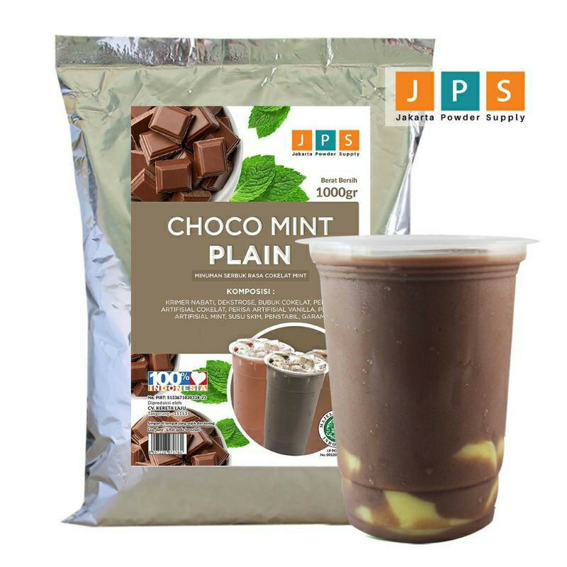 

JPS BUBUK MINUMAN CHOCO MINT/BUBUK MILKSHAKE KEMASAN 1KG
